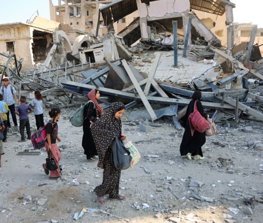 L'armée israélienne affirme que plus de 250.000 habitants ont quitté Gaza-ville