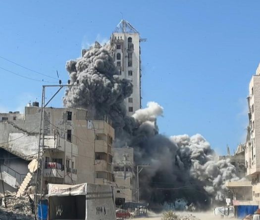 Forts bombardements sur la ville de Gaza après la visite de Rubio à Jérusalem