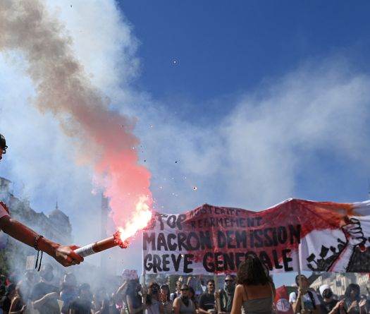Journée de mobilisation: blocages et départ des premiers cortèges