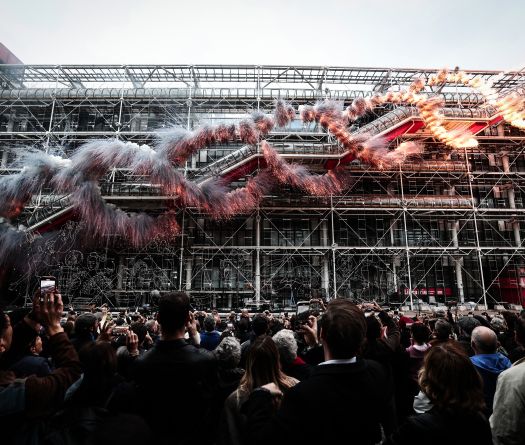 L’au revoir poétique du Centre Pompidou avant cinq ans de silence