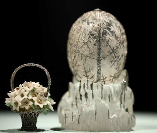 L’Œuf d’Hiver de Fabergé, trésor des Romanov, prêt à battre des records à Londres