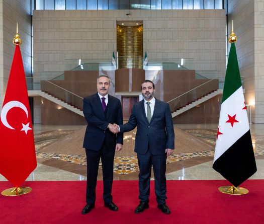 Rencontre Turquie-Syrie sur les FDS à Damas