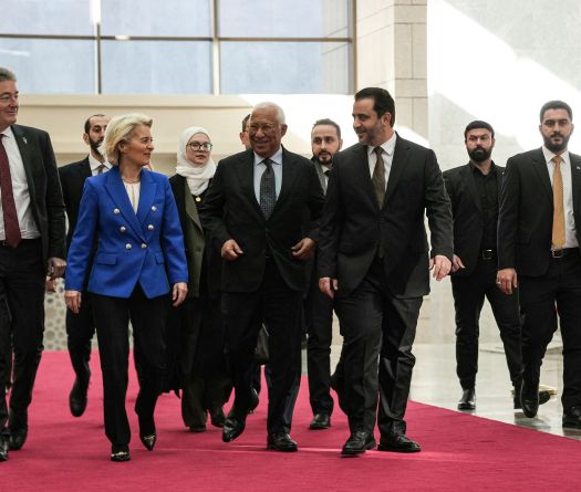 Le président syrien reçoit la cheffe de la Commission européenne