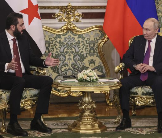 Poutine reçoit le président syrien à Moscou