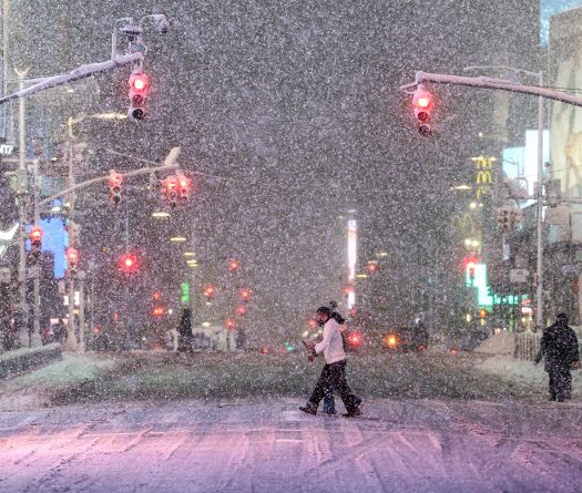 Énorme tempête de neige attendue sur New York et le nord-est des États-Unis