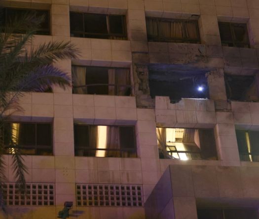 Frappe sur l’hôtel Ramada, au coeur de Beyrouth