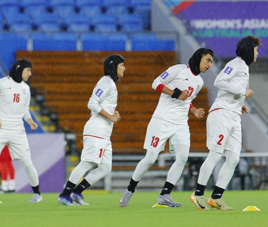 L'Australie accorde l'asile à cinq footballeuses iraniennes
