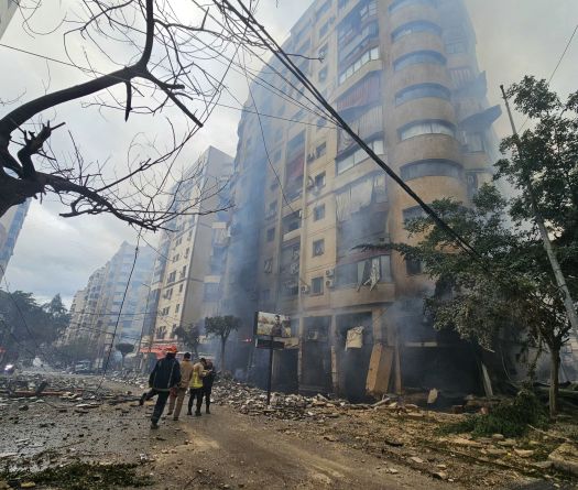 Frappes israéliennes nocturnes sur la banlieue sud de Beyrouth et au Sud-Liban