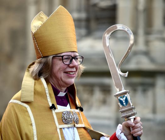 La première femme cheffe de l'Église anglicane reçue par le pape