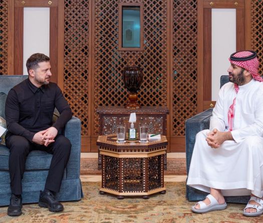 L'Ukraine et l'Arabie saoudite ont signé un accord sur la défense aérienne lors de la visite de Zelensky