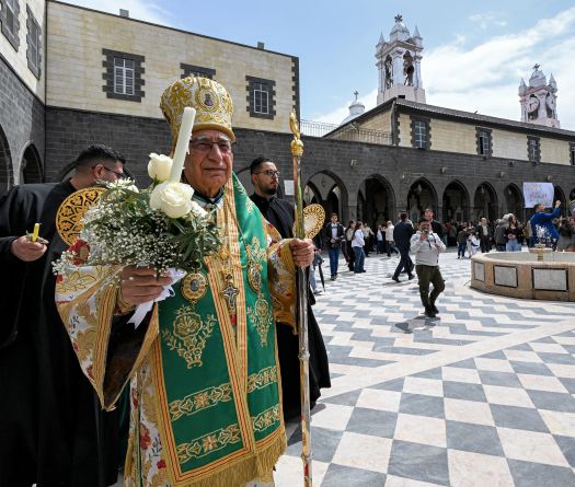 À Damas, une célébration sobre des Rameaux après des tensions dans une ville chrétienne