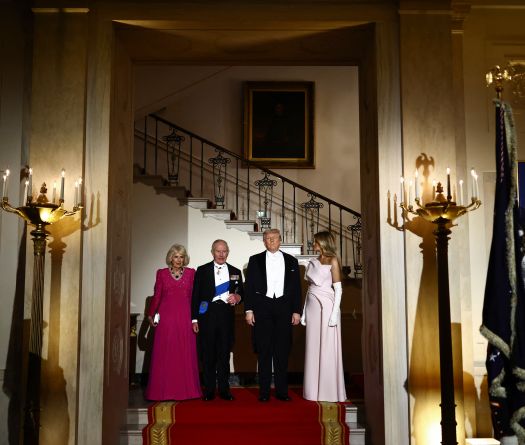 Charles III à Washington&nbsp;: humour et diplomatie