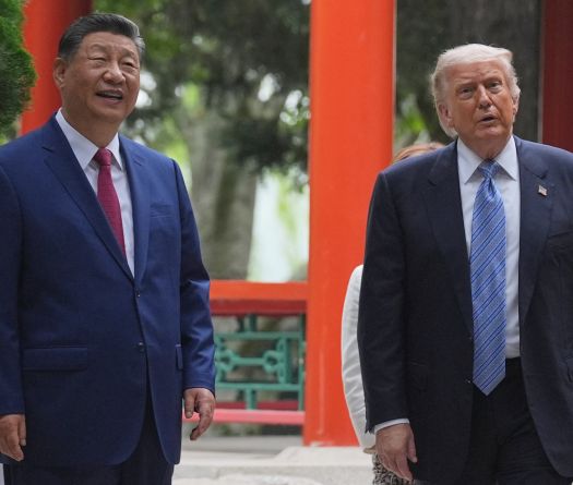 À Pékin, Trump revendique des accords commerciaux «fantastiques»