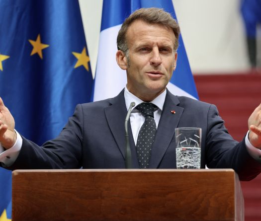 Macron est arrivé en Syrie, première visite d'un dirigeant d'une puissance occidentale depuis la chute de Assad
