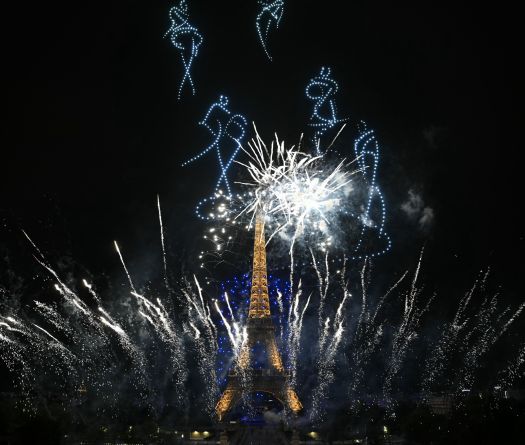 Paris brille pour la fête nationale