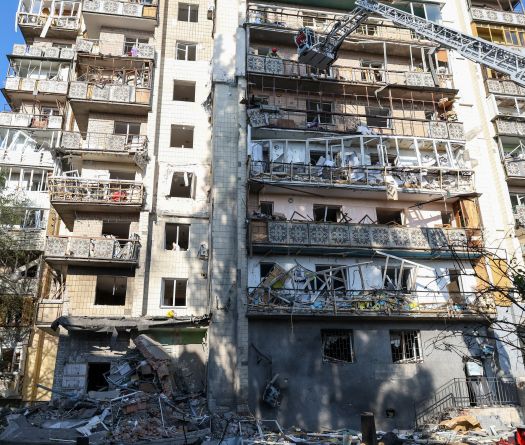 Kiev bombardée au lendemain d'attaques ukrainiennes meurtrières contre la Russie