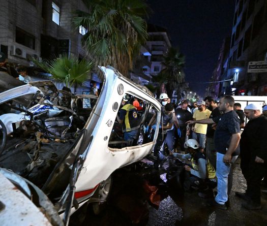 Syrie: l’explosion près de Damas n’a fait aucun mort, le bilan revu à 14 blessés
