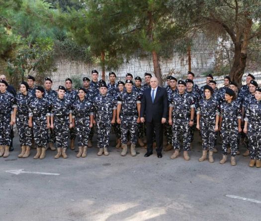 Le président Aoun inspecte la Garde présidentielle