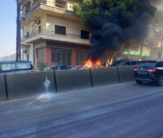 Nouvelle frappe israélienne: une voiture prise pour cible sur la route de Jamhour-Louaizé