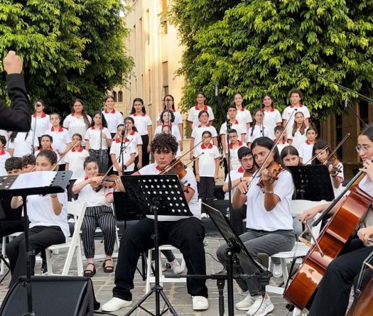 Beirut Chants El-Sistema embrase le cœur de Beyrouth
