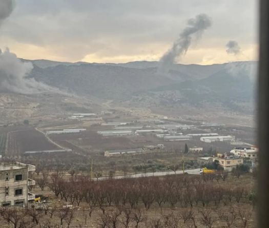 Nouvelles violations israéliennes du cessez-le-feu: raids sur Qoussaya dans la Békaa