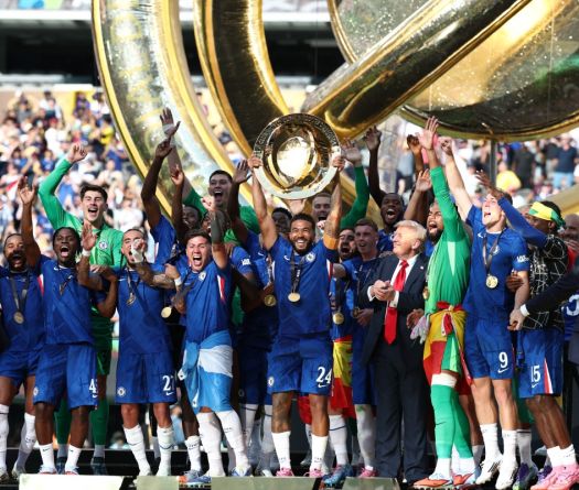 Foot: Chelsea brise le rêve mondial de Paris, sous les yeux de Trump