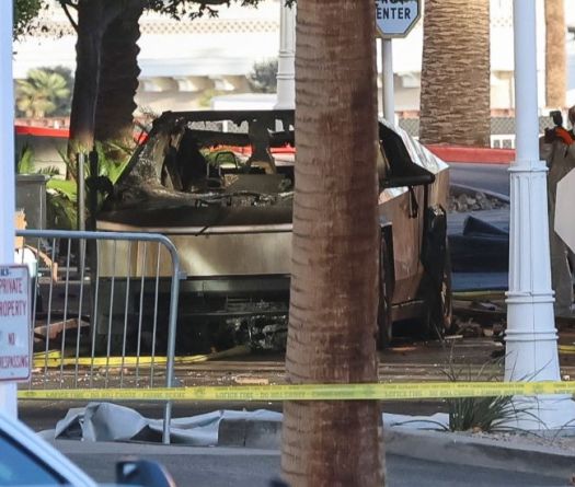 Un Tesla Cybertruck explose devant un hôtel Trump à Las Vegas, un mort