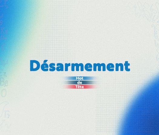 «Désarmement»: le pari de la paix