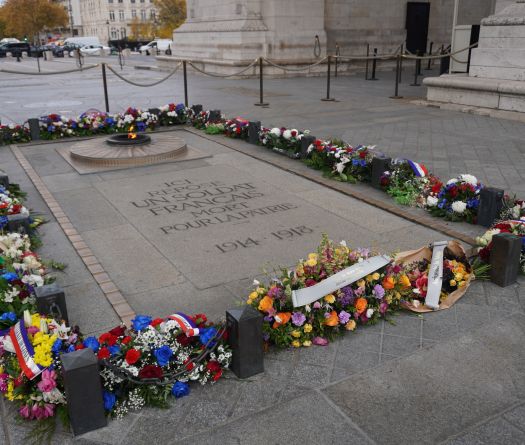 La tombe du Soldat inconnu, à Paris