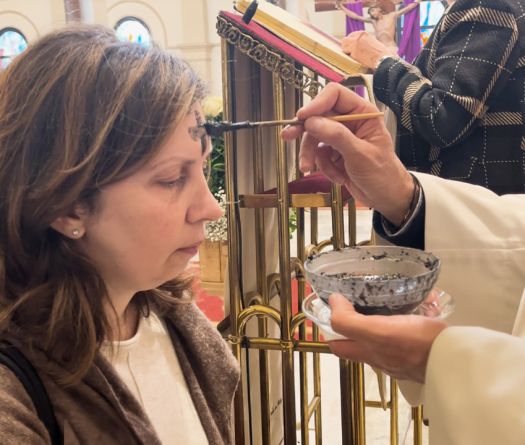 Célébration du lundi des Cendres à l'église Saint-Maron à Gemmayzé 