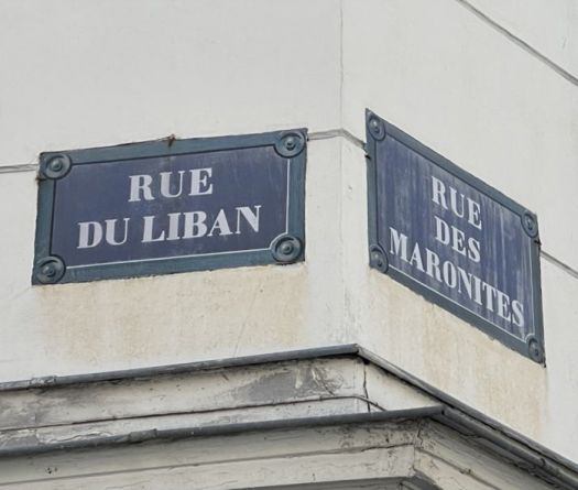 Rues, places, promenade… les voies libanaises à Paris