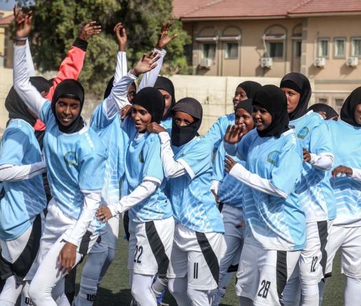 En Somalie, le football se féminise petit à petit