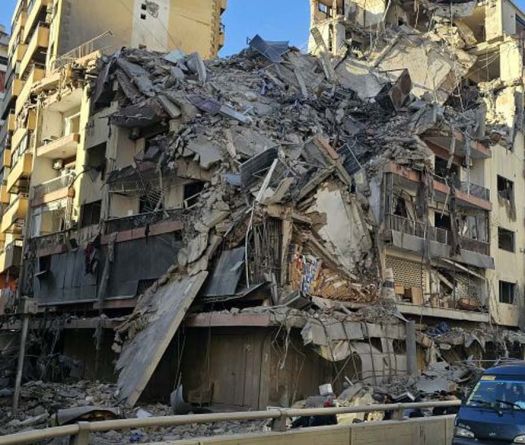 Frappes israéliennes à travers le Liban