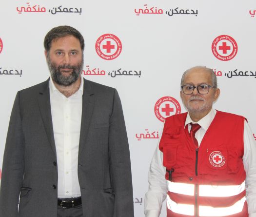 La Croix-Rouge libanaise salue l’engagement d’ABC à ses côtés