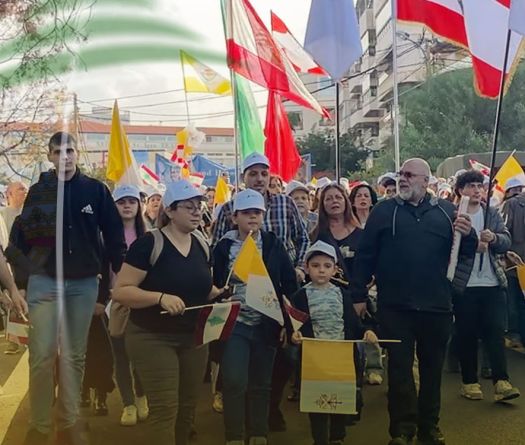 À Baabda, l’attente du pape Léon XIV mobilise les foules