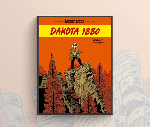 BD:  Le nouveau Lucky Luke plonge dans sa jeunesse avec «Dakota 1880»