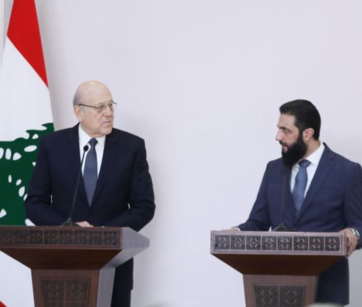 Mikati à Chareh: De l’urgence de traiter le dossier des déplacés syriens au Liban