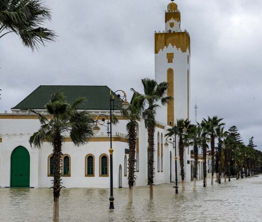 Inondations dans le nord-ouest du Maroc