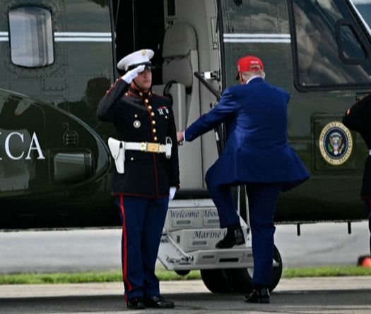Trump: «Peut-être pas nécessaire» d’intervenir contre l’Iran