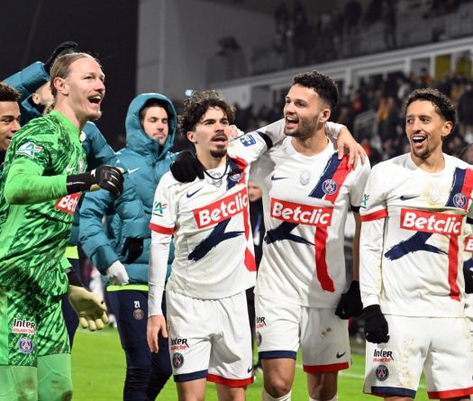 Coupe de France: le PSG s'en sort aux tirs au but, Auxerre éliminé par Dunkerque