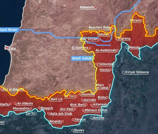 Qu'est-ce que la «Ligne jaune» au Liban-Sud?