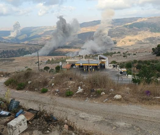 Série de frappes israéliennes sur la Békaa et le Liban-Sud