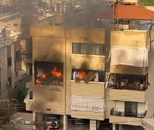 Frappes israéliennes à Beyrouth et Saïda, tirs de roquettes vers le nord d’Israël