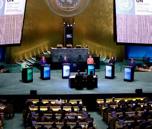 Six candidats pour un défi: réformer et renforcer l’ONU