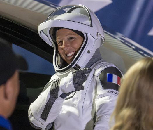 Quatre astronautes en route vers l'ISS dont une Française, la première depuis 25 ans