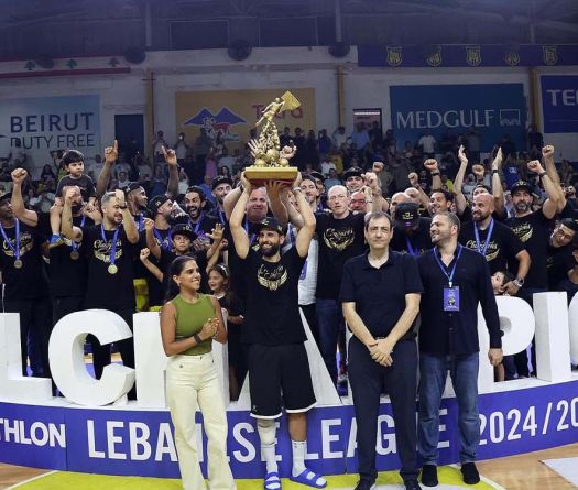 Basketball: Le Riyadi sacré champion du Liban