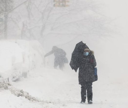 Tempête historique: le nord-est des États-Unis sous la neige