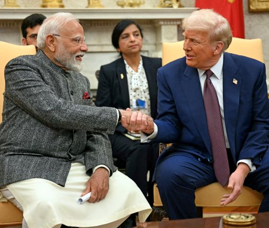 Trump annonce un «accord commercial» avec l’Inde