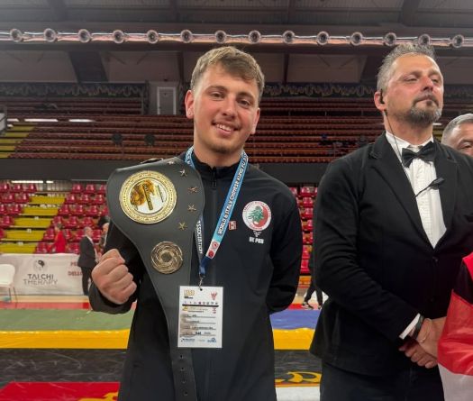 Wushu: Jad Daoud, la ceinture d’or libanaise en Italie