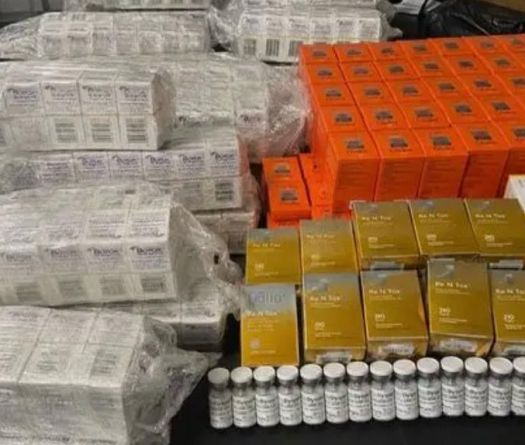 Saisie de médicaments et produits médicaux illégaux